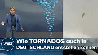 TORNADOS in DEUTSCHLAND? Experte erklärt, wie sie entstehen! Unwetter "Emmelinde" | WELT THEMA