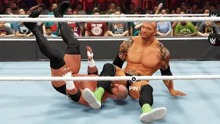 WWE 2K23 - Batista vs Triple H - Gameplay (PS5 UHD) [4K60FPS]