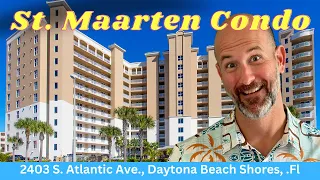 St. Maarten Condos For Sale | Daytona Beach Shores, Fl | Unit 705 | Florida Condominiums Oceanfront