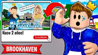 ESTE FUE MI PRIMER VIDEO de BROOKHAVEN! 😄🏡 - Roblox YoSoyLoki