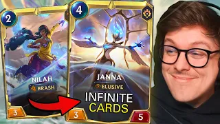 I Played The NEW Expansion And This JANNA Deck is Not Okay... - Legends of Runeterra
