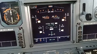 AIRBUS A320 Operational check of THS actuator with individual hydraulic system.