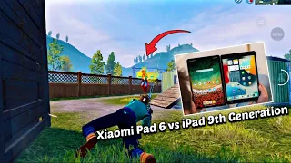 Xiaomi Pad 6 vs iPad 9th Gen - PUBG test / Xiaomi pad 6 / iPad 9th Generation