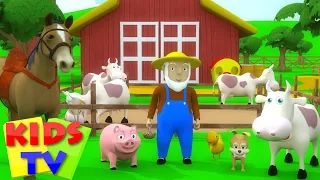 Kids TV Nursery Rhymes | Old MacDonald had a Farm | old macdonald for kids | kids tv songs