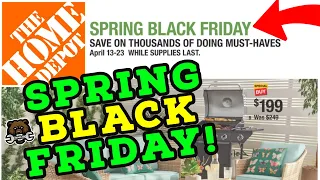 Home Depot Spring Black Friday 2023 Just Released!