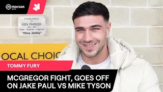 TOMMY FURY TELLS CONOR MCGREGOR “HE’S LOOKING AT THE TOP DOG!” JAKE PAUL, KSI, LOGAN PAUL, TYSON