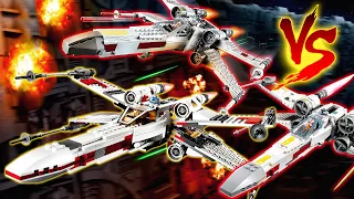 LEGO Star Wars X-WING STARFIGHTER Comparison! (9493 VS 75218 VS 75301 | 2012 VS 2018 VS 2021)