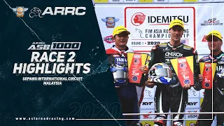 2020 ARRC Round 1 | ASB1000 Race 2 Highlights | Sepang Circuit