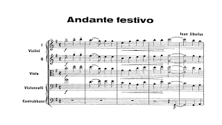 Andante Festivo (Jean Sibelius) SCORE