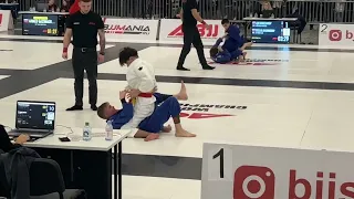 ACBJJ WORLD 2022 Gi/1.8 Finals/Aleksandr Yanakov (R) vs Artem Volodin/Teen/Grey and yellow/до 60 кг.