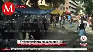 Desalojo de predio provoca enfrentamiento en la colonia Juárez