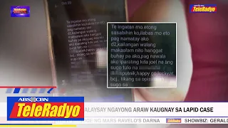 4 preso kukuhanan ng salaysay ngayong araw kaugnay sa Lapid Case | TELERADYO BALITA (26 Oct 2022)