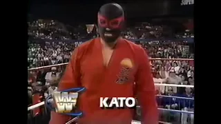 Crush vs Jobber Kato WWF Superstars 1992