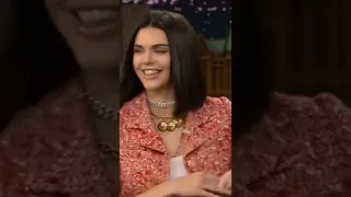 Kendall Jenner On Jimmy Fallon