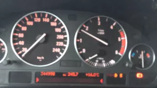 bmw e38 730d chip  0-100 km