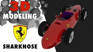 Ferrari SharkNose | 3D modeling