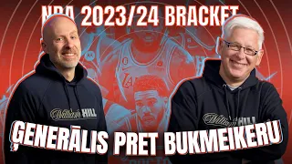 Ģenerālis pret Bukmeikeru | NBA 2023/24 Play-Off Bracket