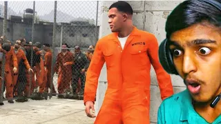 GTA 5 - ESCAPE The PRISON in a ZOMBIE Outbreak !! MALAYALAM