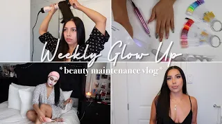 WEEKLY BEAUTY MAINTENANCE | Nails, Laser Hair Removal, Self Tanning, Hair, Makeup *pamper routine*