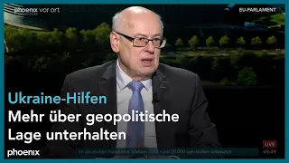 europatalk mit Viola von Cramon und Zdzisław Krasnodębski zu weiteren Ukraine-Hilfen am 28.02.24