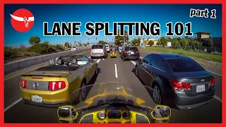 Lane Splitting INTRO; The COMPLETE Guide to Motorcycle Lane Sharing & Filtering - Pt 1. Pros vs Cons