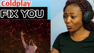 what a show! 🤯 Coldplay - Fix You (live São paulo) reaction