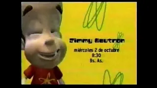 Promo Jimmy Neutron Nickelodeon (2002)