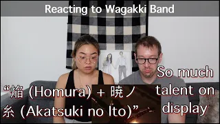 Reacting to Wagakki Band - 焔 (Homura) + 暁ノ糸 (Akatsuki no Ito) Live