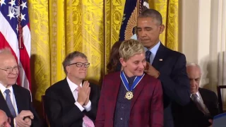 Obama presents Medal of Freedom awards one last time