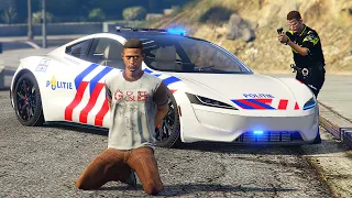 POLITIE PATROL IN DE TESLA ROADSTER! - Nederlandse Politie #87 (LSPDFR)