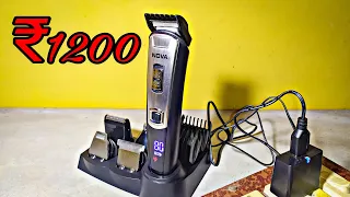 NOVA NG-1153 TRIMMER UNBOXING / REVIEWS | Under 1500 best value for money product🔥👌🔥