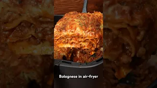 Lasagna in air-fryer quick and simple#ninjafoodi  /air-fryer
