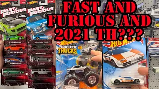 I found the new hot wheels fast and furious set and R34 SKYLINE GTR MT!!! 2021 TREASURE HUNT???