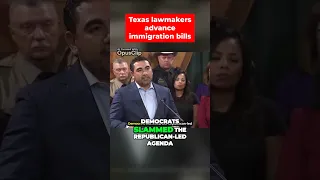 Amid heated debates, Texas lawmakers advance three bills targeting illegal immigration