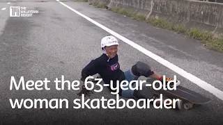 Meet the 63-year-old woman skateboarder