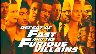 Defeat of Fast and Furious Villains