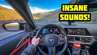 800HP BMW G82 M4 Competition xDrive POV Canyon Drive [4K]