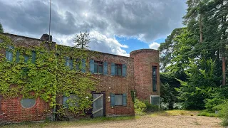 BRYAN FORBES HUGE ABANDONED MANSION. AFTER HE PASSED AWAY SHE COULD NO LONGER BARE TO STAY