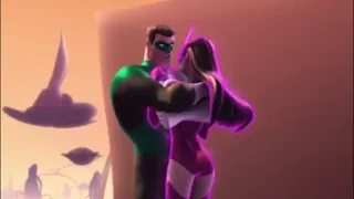 Hal Jordan kisses Star Sapphire