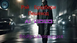 Пешеход. Рэй Брэдбери. Нейроанимация