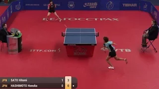2017 Belarus Open (Ws-Final) SATO Hitomi - HASHIMOTO Honoka [Full Match/HD]