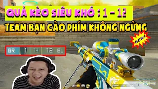 ► Bình luận Đột Kích -Quả kèo siêu khó : 1-12 - Team bạn cào phím không ngừng - Tú Lê