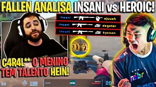 FALLEN ANALISANDO JOGO DA MIBR vs HEROIC!🔥 DEU MUITAS DICAS!!🔥🔥