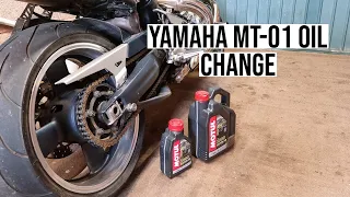 Yamaha MT-01 Oil Change