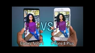 iPhone 8 plus vs Samsung Galaxy Note 8