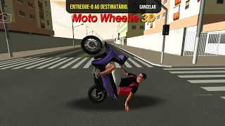 Cabelo roxo com camisa do mengão🔥 Nova skin moto wheelie 3d 🙅🏾