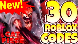 Cat Piece, Roblox, 30 SECRET CODES, ALL WORKING CODES