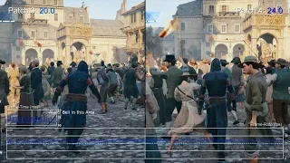 Assassin's Creed Unity PS4: Patch 4 vs Patch 3 Frame-Rate Test