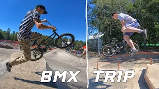 BMX|КАТАЕМСЯ в СКЕЙТПАРКЕ|РАЗВЕЛИ на БАБКИ|TRIP в ЛИПЕЦК