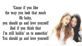 BLACKPINK ROSÉ and JISOO - Love Yourself | Lyrics